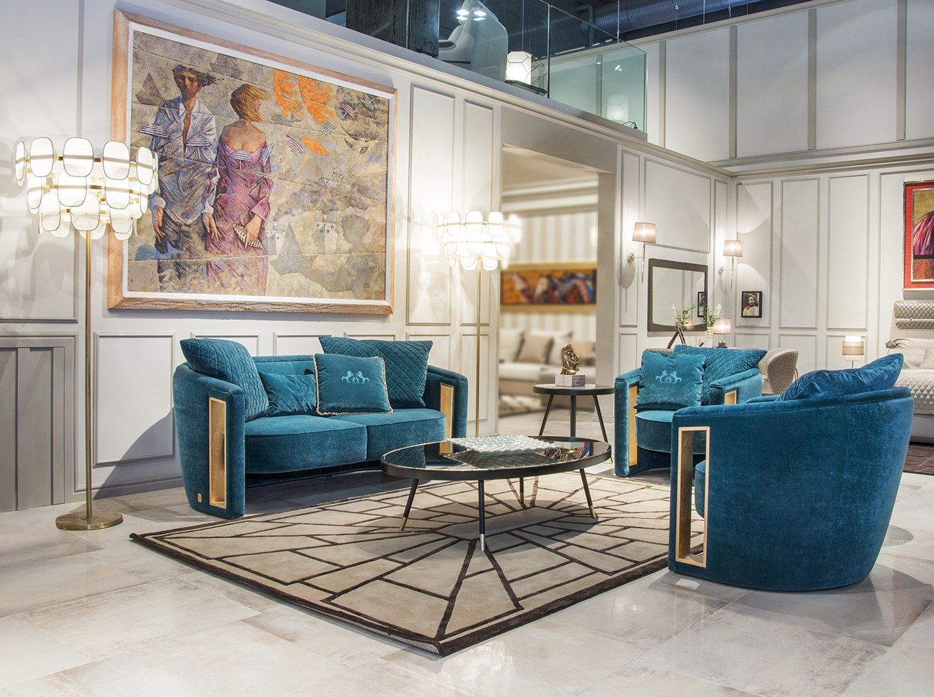 Бархатное кресло с подлокотниками Formitalia Rachele ARCH-00073742 - Вид №4