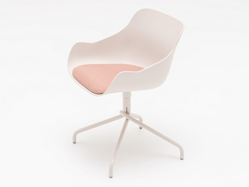 Вращающееся кресло из полипропилена со встроенной подушкой MDD Baltic ARCH-00118371 - Вид №22