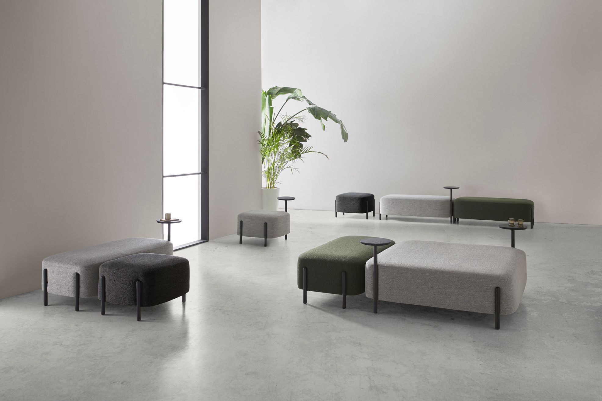 Мягкая скамейка из ткани Blasco&Vila RC Wood ARCH-00033908 - Вид №4