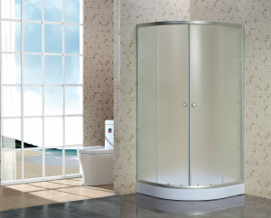 Душевой уголок NG- 007-08N (900х900х1950) низкий поддон(13см) стекло МАТОВОЕ