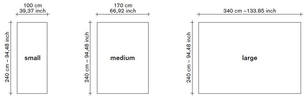 valerie_objects Прямоугольный коврик ручной работы из шерсти в полоску  V7017002l/m/s  - Вид №6
