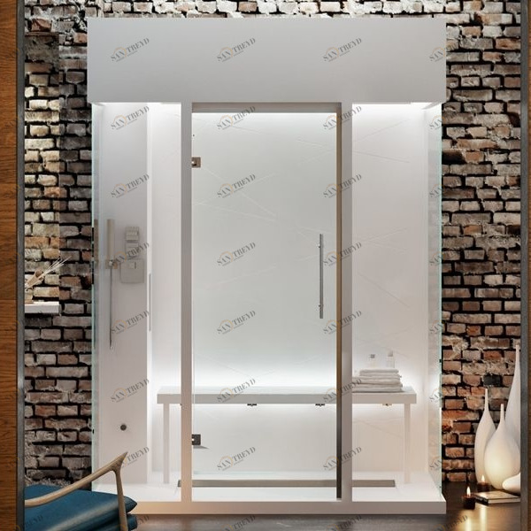 Moma Design Хаммам пристенный COMFORT3 белый SEHMCF3