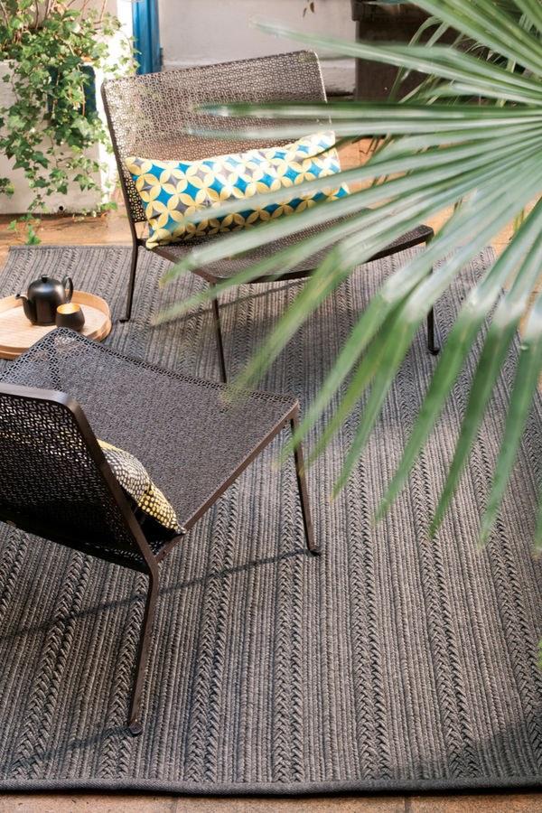 Toulemonde Bochart Однотонный прямоугольный коврик из полипропилена Patterns sun-id-1355858 - Вид №2