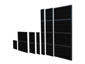 Фотоэлектрический модуль двухстороннее стекло-полное стекло