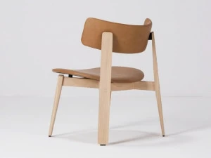 Gazzda Мягкое кожаное кресло Nora