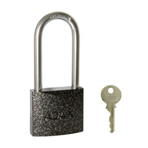 Навесной замок Ajax с защитой от коррозии и 3 ключами 89408426