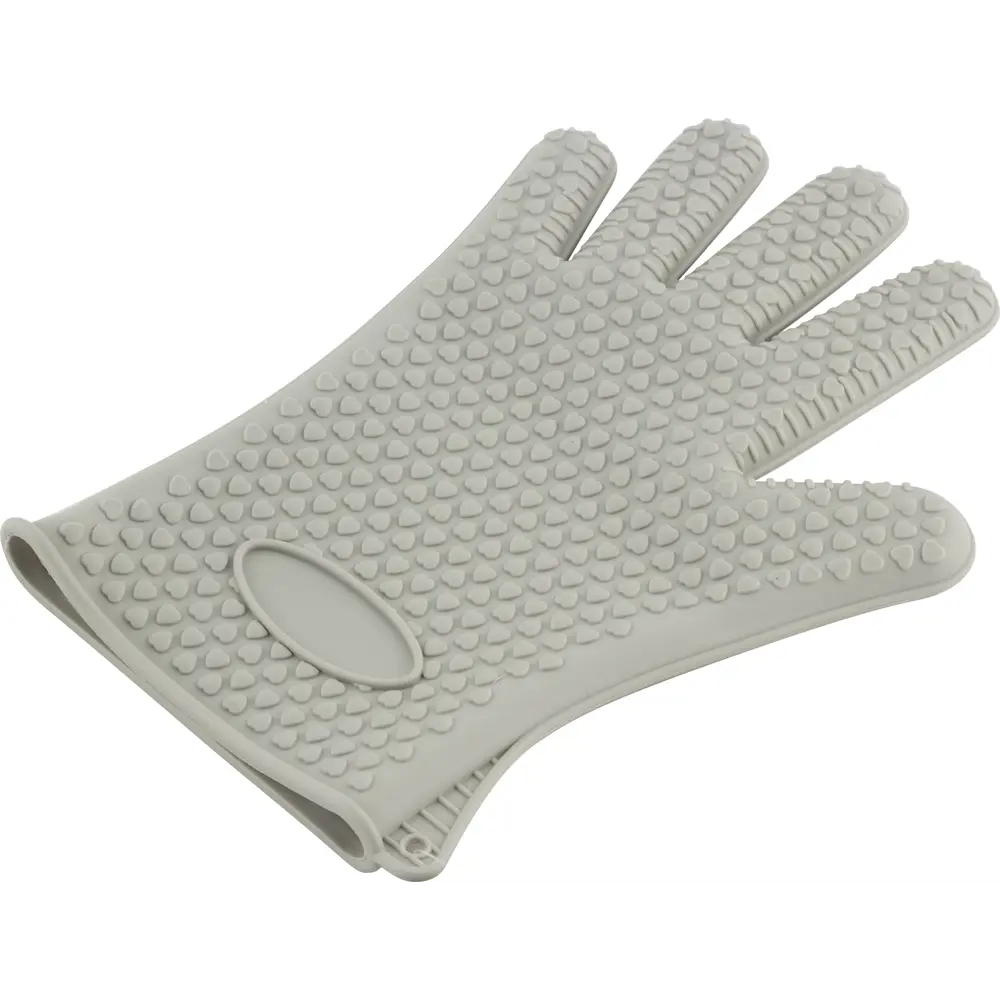 Прихватка-перчатка Pretto 14.5x27 см силикон серый Santreyd STLM-2006898 - Вид №1