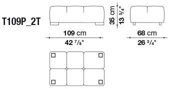 B&B Italia Модульный секционный диван Tufty time sun-id-1414316 - Вид №21