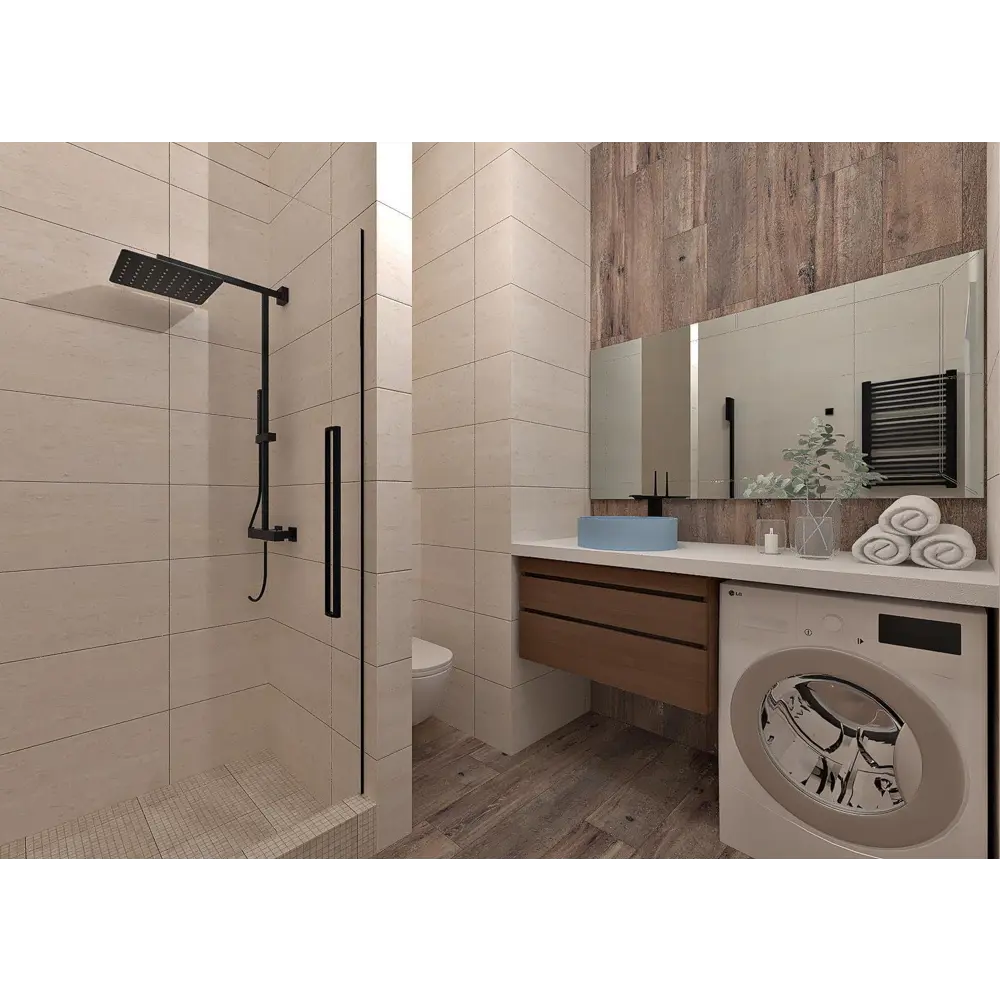 Estima Sun Deck - керамогранит под дерево темно-коричневый 19.4х120 см 82712475 STLM-0034632 - Вид №5