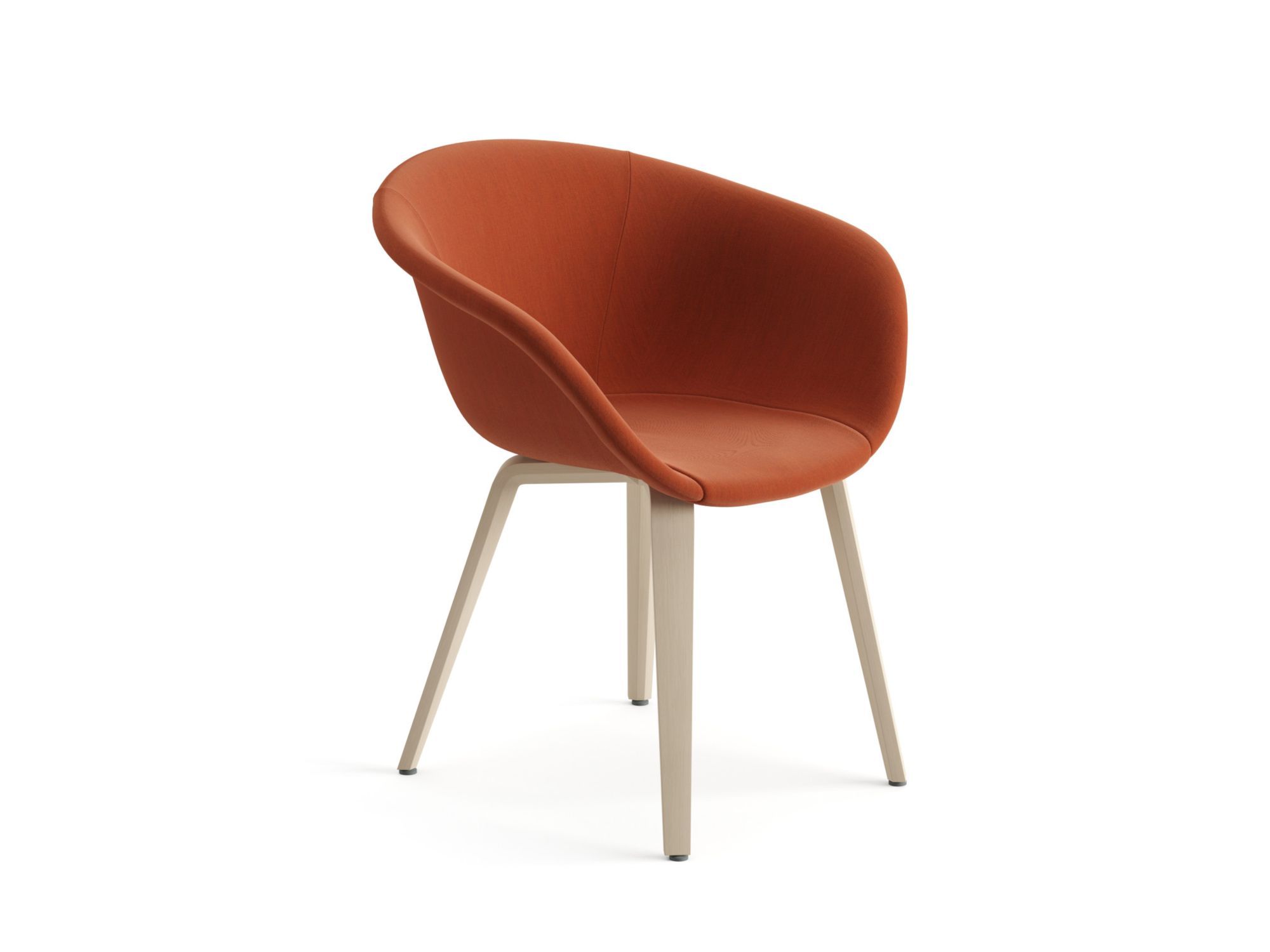 Стул с тканевой обивкой Arper Duna 02 ARCH-00031062 - Вид №1