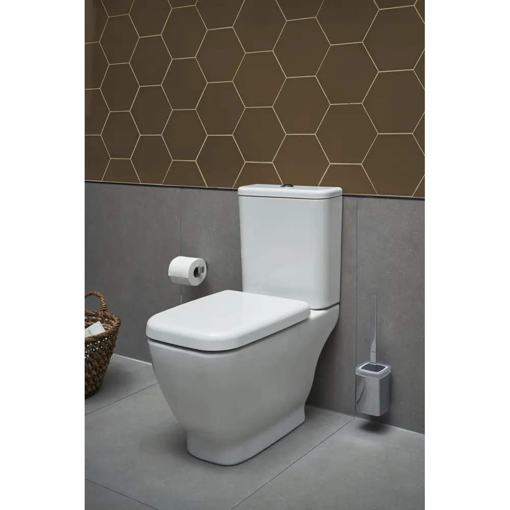 Унитаз-компакт Vitra Polar универсальный выпуск двойной слив 82634378 STLM-2041989 - Вид №4