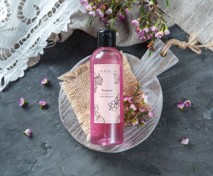 4189 Гель для душа "Ягодный" Вкусляндия 