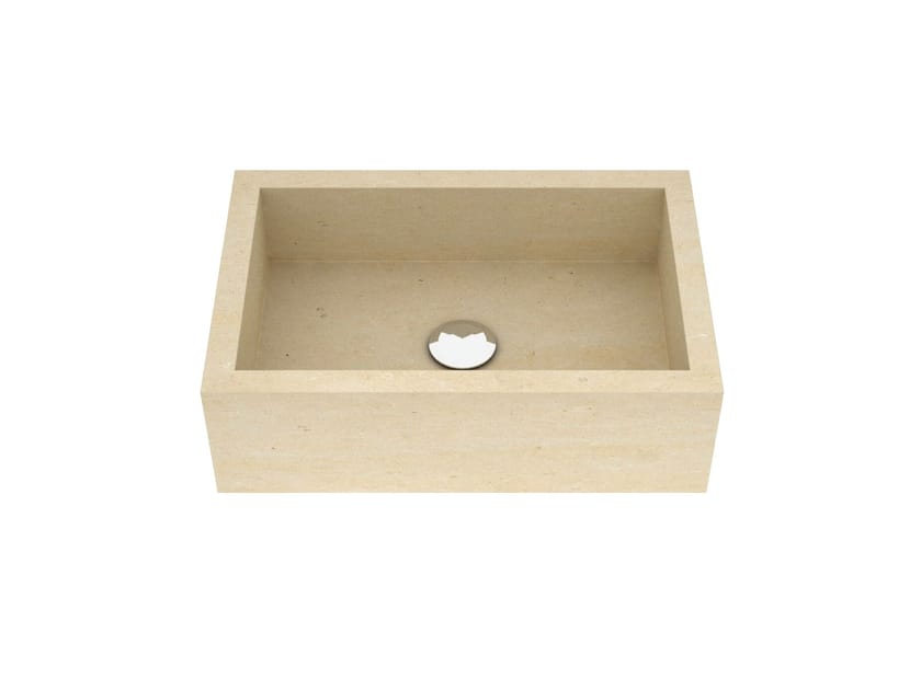 Умывальник с одной столешницей из камня Лечче PIMAR L15 ARCH-00000674