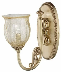 Possoni Illuminazione Аппликация из французского золота с бокалами из янтаря-кракэ Amanda 227/a1