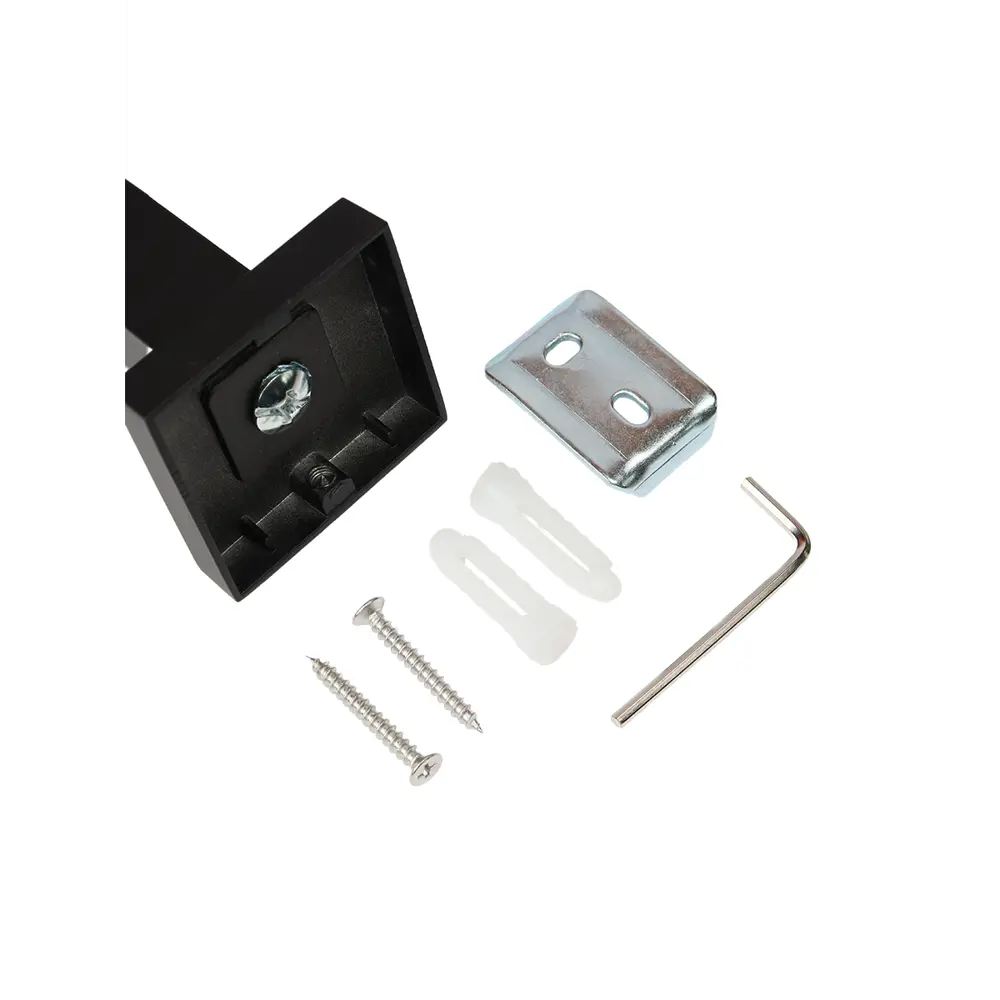 Держатель туалетной бумаги открытый навес квадро металл черный Santreyd STLM-2091414 - Вид №2