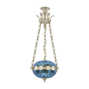 Подвесной светильник синий Bohemia Ivele GW Aquamarine BOHEMIA IVELE 7100 00-3890247 Синий