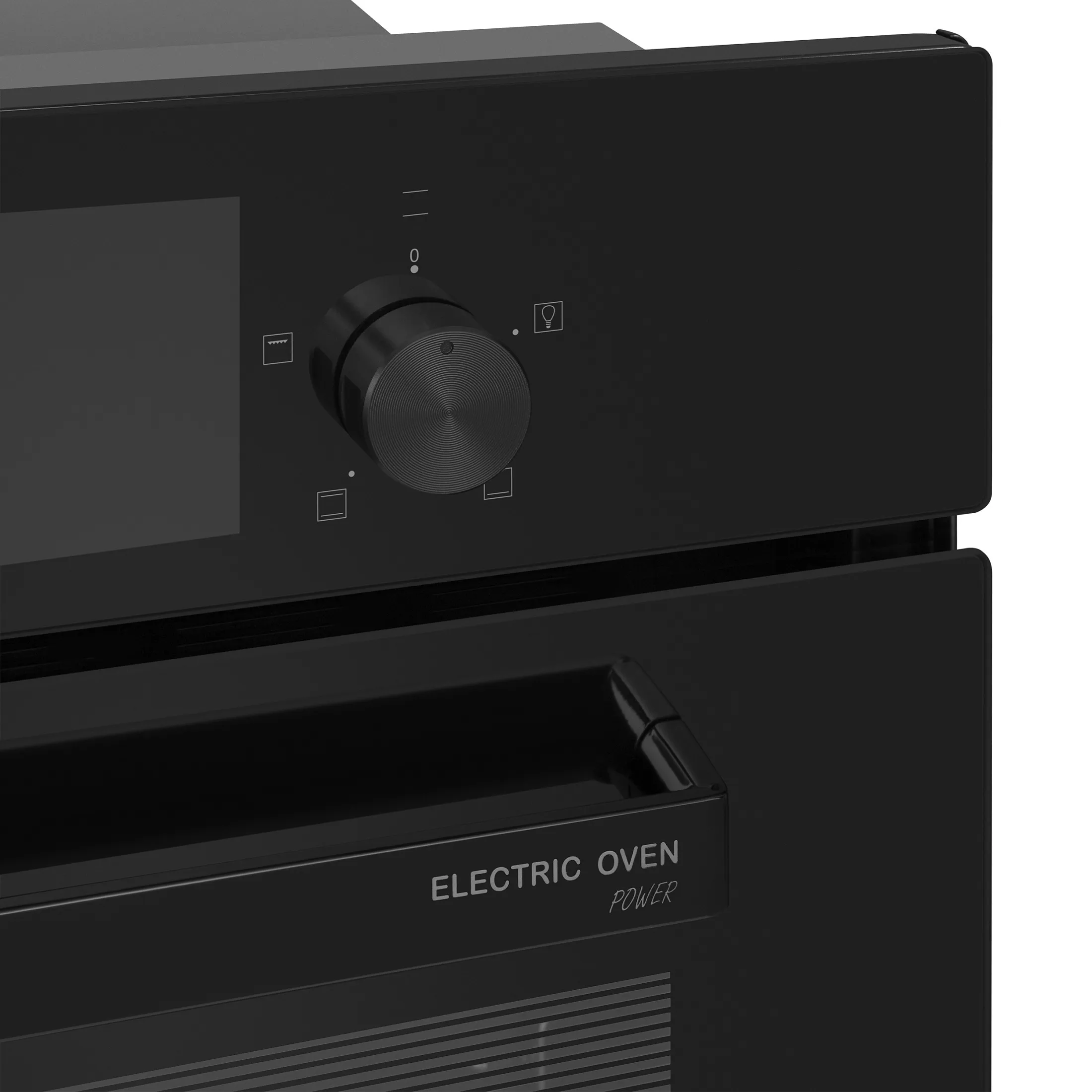 9168826 Электрический духовой шкаф Meferi MEO604BK POWER черный STDN-0131772 - Вид №9