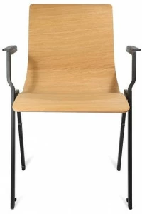 Wagner Стул для конференций штабелируемый с подлокотниками W20