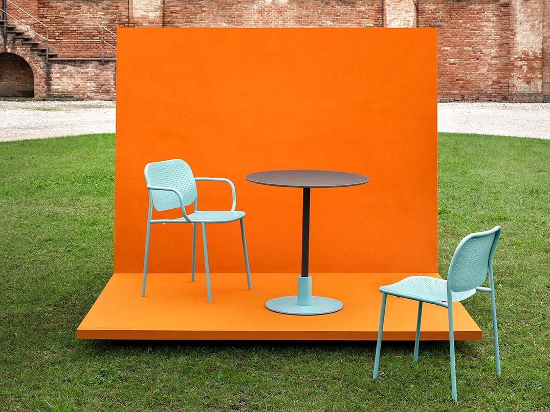 Окрашенный металлический стол для контракта TrabA' ECHO ARCH-00119686 - Вид №9