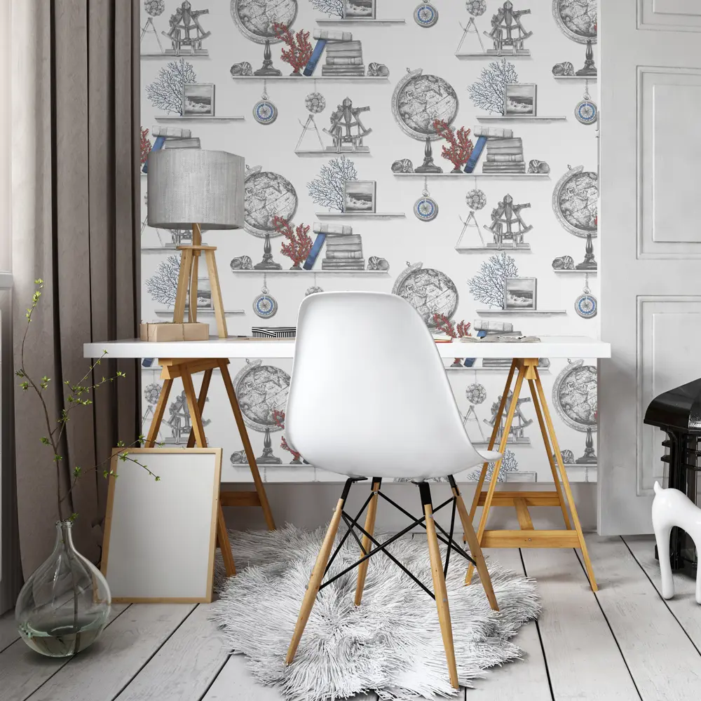 Обои флизелиновые Euro Décor «Sea» 1145-11, 1.06x10 м, цвет синий 82024423 STLM-2195707 EURO DECOR - Вид №2