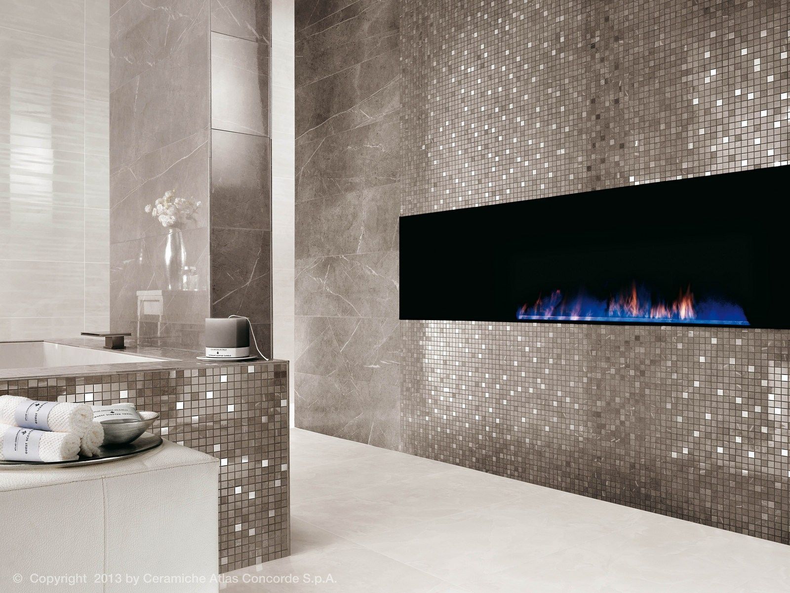 Белая паста керамическая мозаика Atlas Concorde ARCH-00031452 - Вид №3