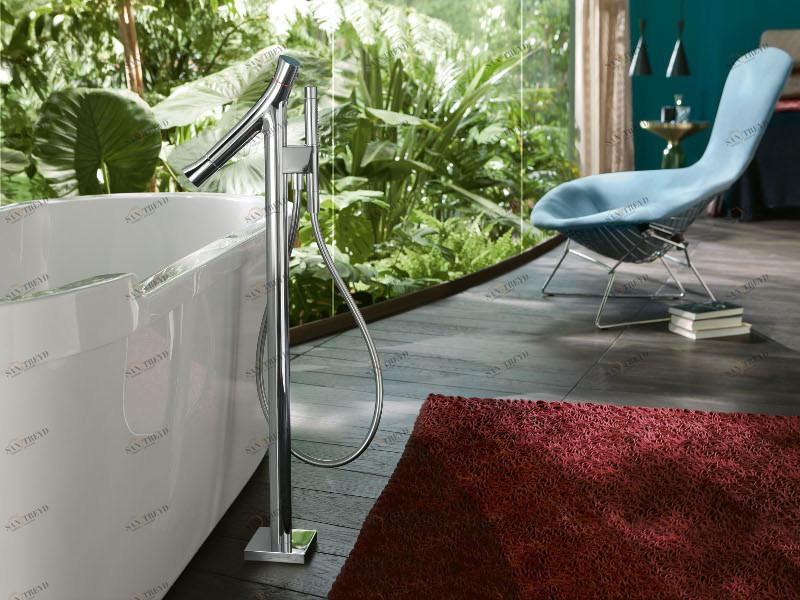 Axor Смеситель для ванны напольный Axor starck organic sun-id-1489324