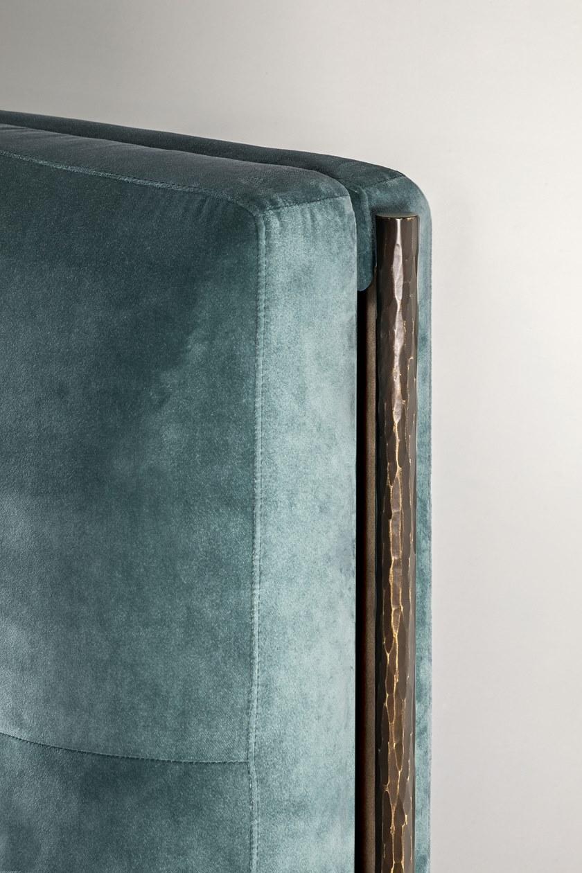 Cantori Бархатная кровать с мягким изголовьем Shanghai sun-id-1350286 - Вид №3