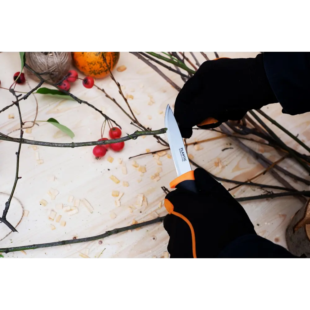 FISKARS Универсальный садовый нож Plantic с чехлом 89359940 STLM-1460059 - Вид №3