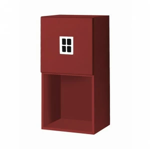 Полка детская вертикальная "Амстердам-1" МАНДАРИН АМСТЕРДАМ 179550 Красный