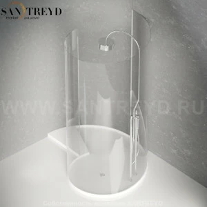 Душевая кабина CHIOCCIOLA угловая