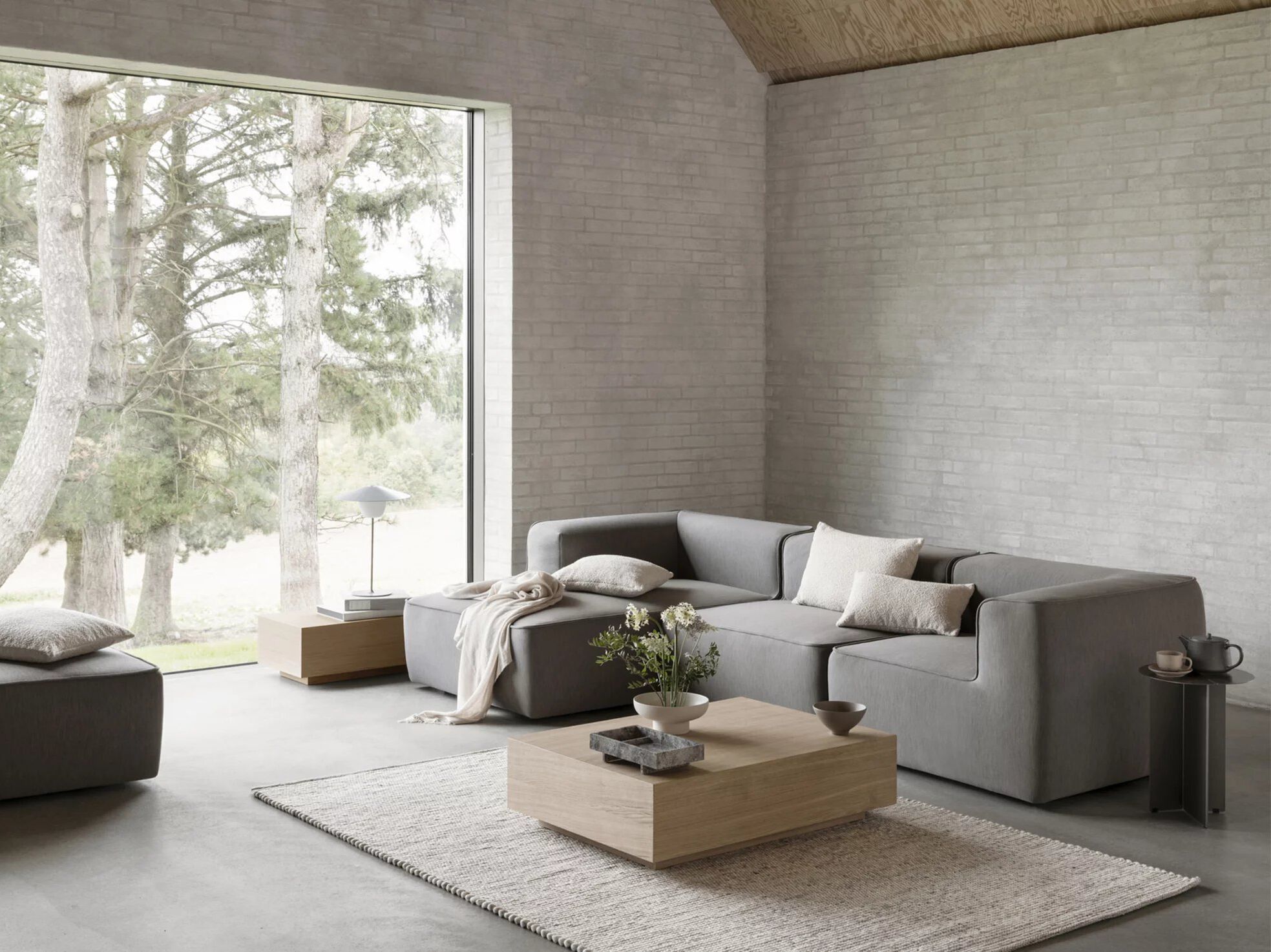 Прямоугольный журнальный столик из дуба blomus Goba ARCH-00037345 - Вид №10