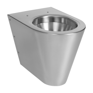 94030 Нержавеющий напольный унитаз SANELA
