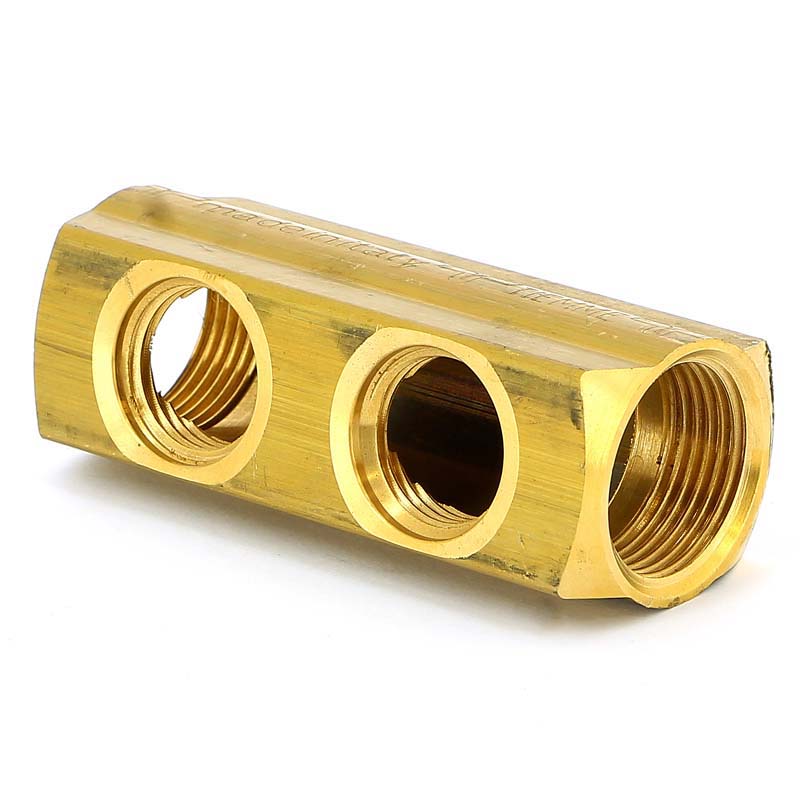 Коллектор ВВ 3/4" магистральный TIEMME 2 выхода 1/2"В 36мм 1970052 - Вид №4