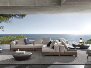 Секционная ткань открытый диван