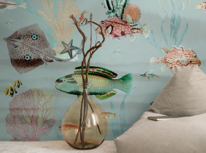 Нетканые обои с животными