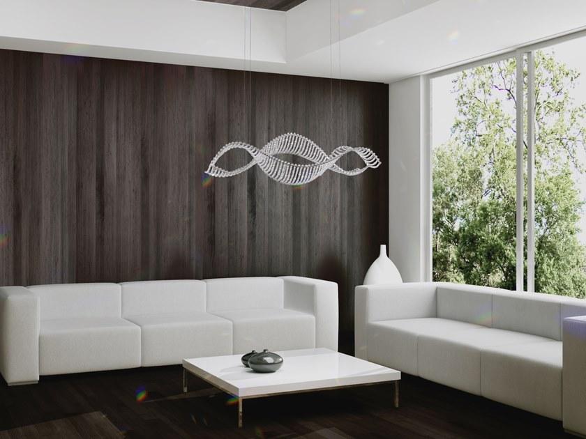 Schonbek Светодиодный подвесной светильник из стали и стекла с кристаллами Swarovski®  Sri400, sri500  - Вид №3