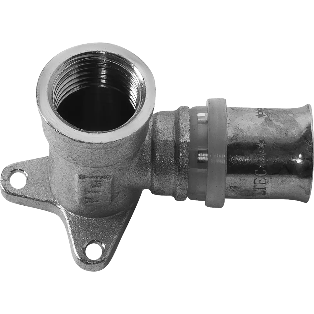 Водорозетка Valtec 1/2"x20 мм ВР никелированная латунь VTM.254.N.002004 15474727 STLM-2020270 