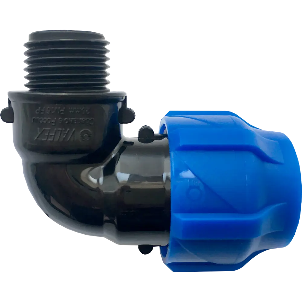 Отвод комбинированный 90° ПНД Valfex 1 1/4"x50 мм НР 85457874 STLM-2101256  - Вид №1