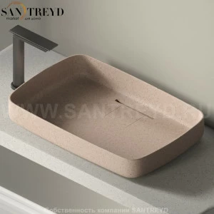 ACER092570 Накладная раковина на столешницу  прямоугольная Agape