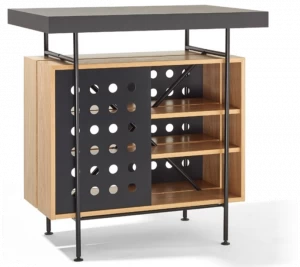 Richard Lampert Высокий стол из стали и дерева Milla