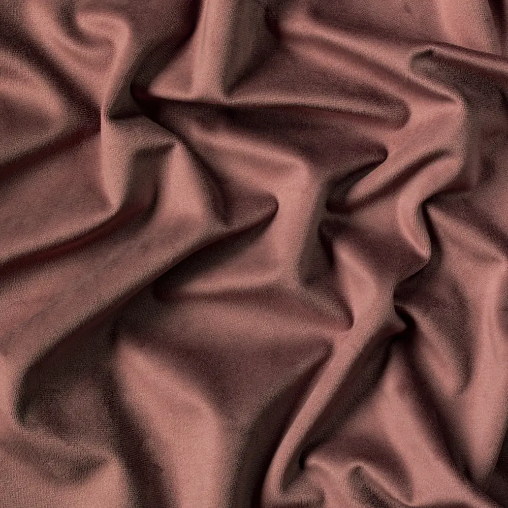 Ткань 1 м/п бархат 300 см цвет розово-сиреневый GARDEN STLM-2072462 - Вид №1