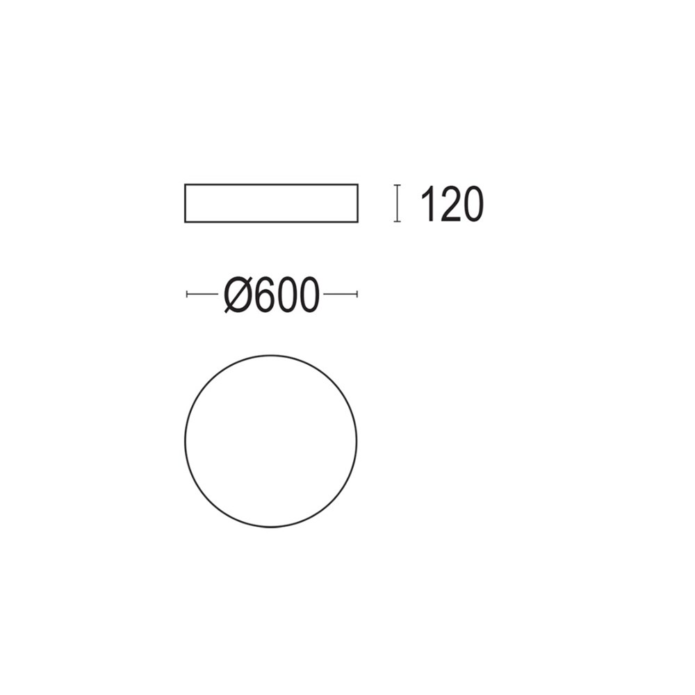 Drum 0C 600 Ghidini Drum C .01 Белый (Матовый)  - Вид №3
