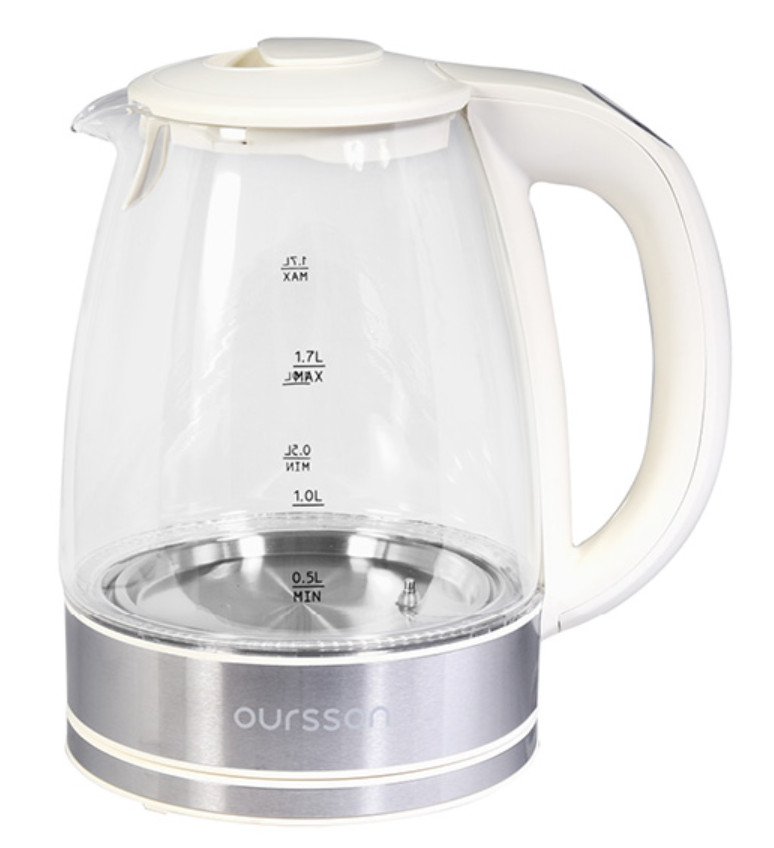 9081578 Электрочайник Oursson KE1744GD/IV бежевый STDN-0007218