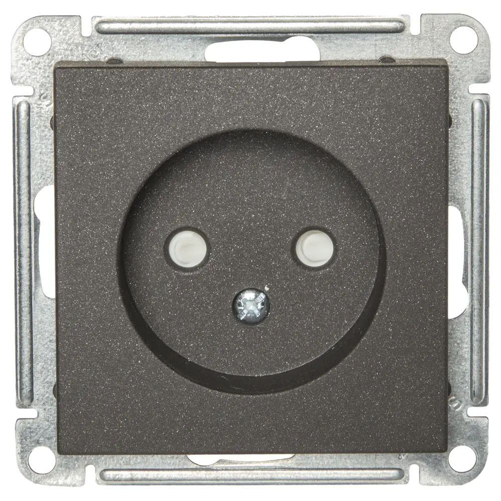 Розетка Schneider Electric W59, защитные шторки, цвет черный бархат 13608429 STLM-2078239
