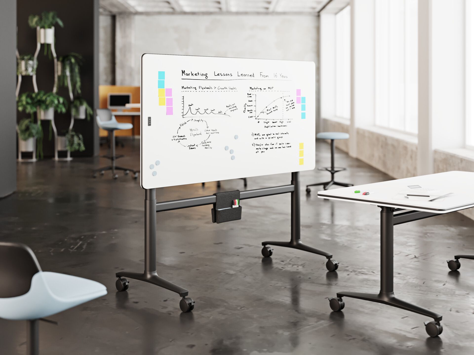 Прямоугольный стол для совещаний с откидным верхом Brunner ARCH-00017170 - Вид №5