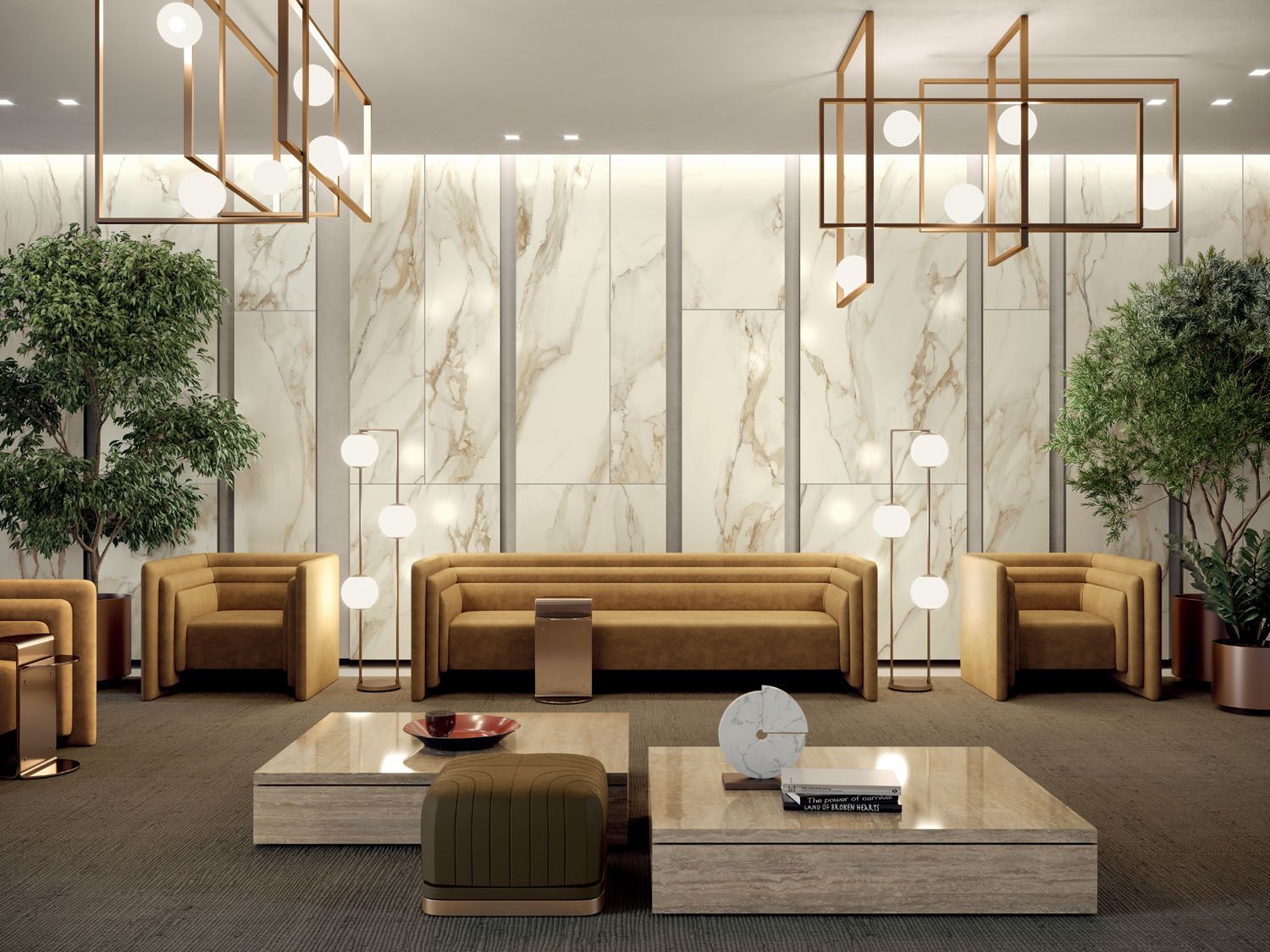 Керамогранит / напольное покрытие из ламинированного керамогранита с мраморным эффектом COTTO D'ESTE Starlight ARCH-00075569 - Вид №7