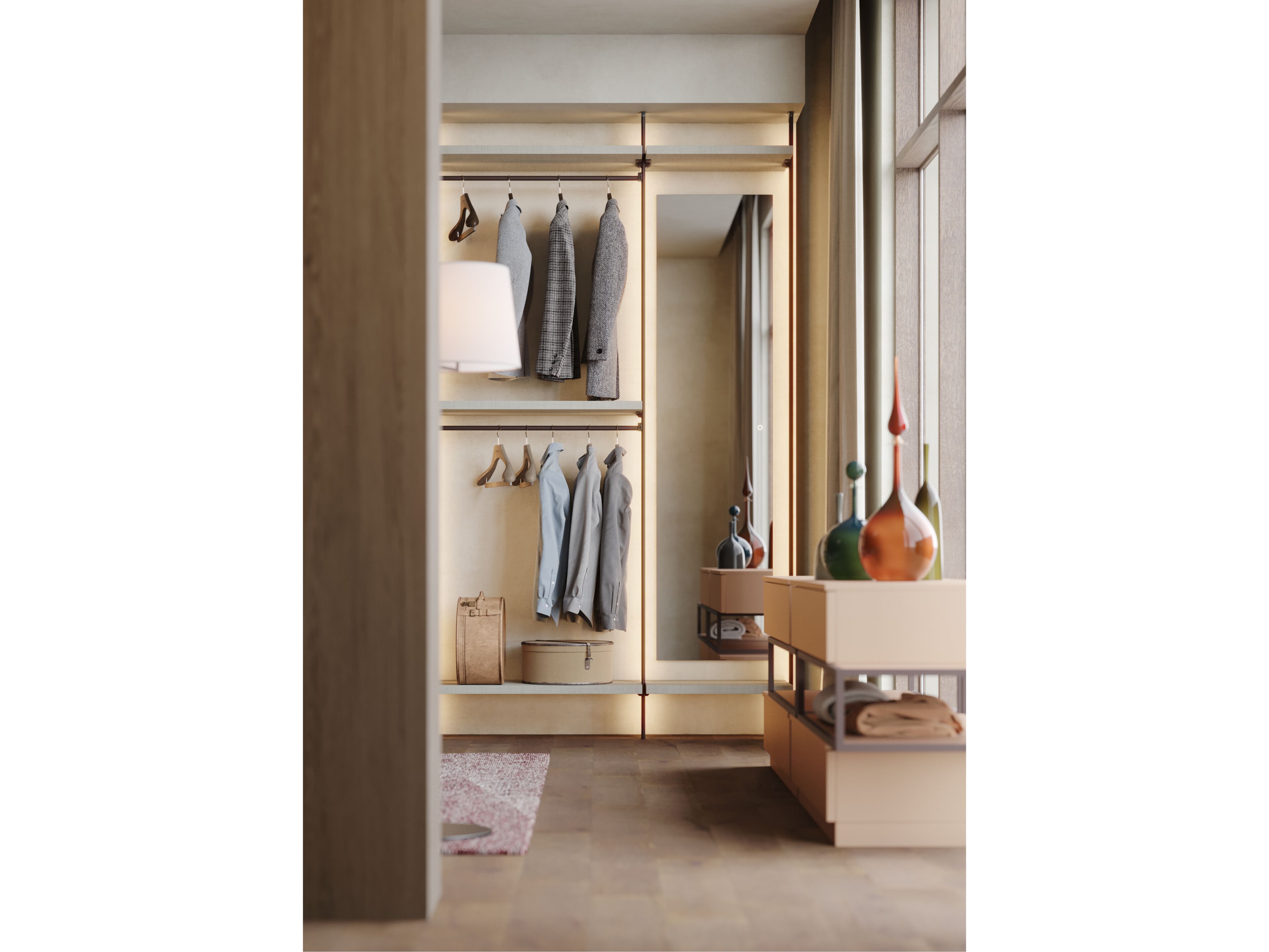 Встроенные гардеробные Giessegi богини красоты ARCH-00130610 - Вид №3