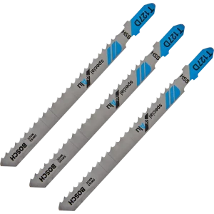 Пилка для электролобзика по металлу Bosch T127D чистый рез, 3 шт. 82582071 STLM-2101810