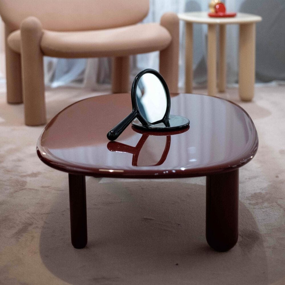 Журнальный столик с столешницей из МДФ и ножками из массива дерева Driade ARCH-00136022 - Вид №4