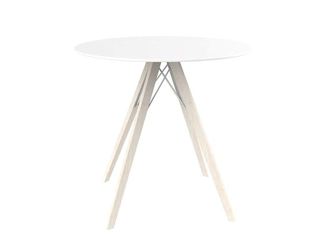 Круглый обеденный стол HPL Vondom Faz Wood ARCH-00054737 - Вид №2